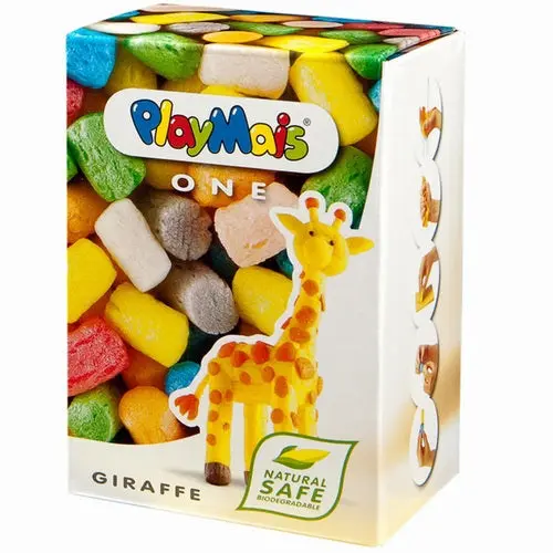Playmais Σφουγγαράκια από καλαμπόκι – Καμηλοπάρδαλη